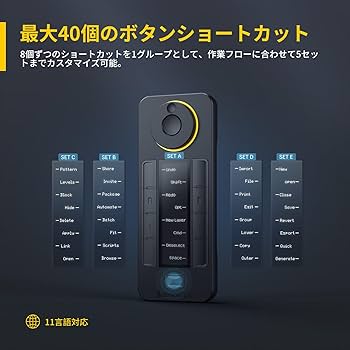 Amazon.co.jp: XENCELABS クイッキーズ ショートカット リモート